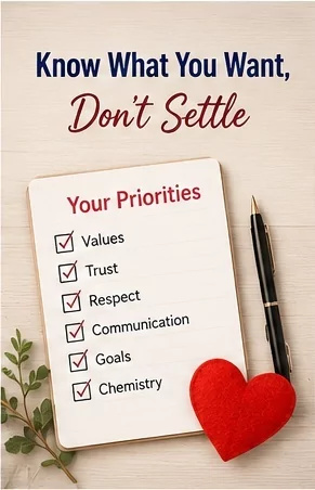 Know What You Want, Don't Settle